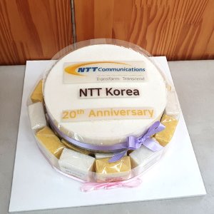 NTT KOREA 창립 20주년 기념 (2단)